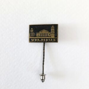 Vintage Vilnius Lapel Pin